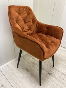 Cherry Velvet étkezőszék fahéj