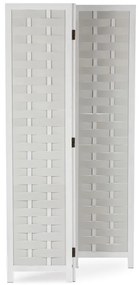 Fehér Tömörfa Paraván. EF-L186 WT