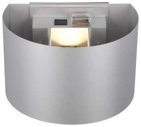 Ezüstszínű LED fali lámpa Talent – Trio