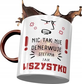 Bordó bögre István Férj Kolléga Ajándék Nyomtatott Fotóval