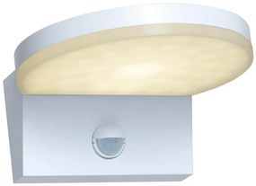 Rabalux 77120 -LED Kültéri fali lámpa érzékelővel BATIDA LED/9W/230V IP54 fehér 77120