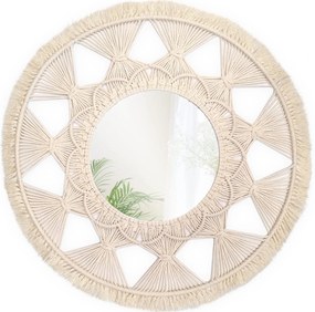 Boho fali tükör 65CM 322050