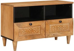 vidaXL TV egységek fiókkal Világos Barna 70 x 33 x 46 cm Faanyag