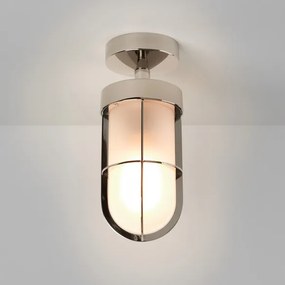 ASTRO LIGHTING 1368010 CABIN Klasszikus Kültéri Mennyezeti Lámpa Fehér, Nikkel E27 IP20
