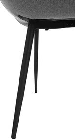 Szék, szürke/fekete, SARIN