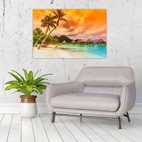 Kép - Bora Bora szigete (90x60 cm)