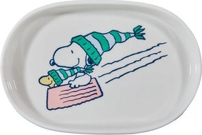 PEANUTS ovális tálka , Snoopy és Woodstock