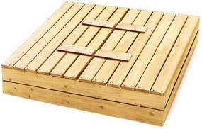 Homokozó padokkal 200cm + fedőlap + agrotextília