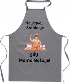 Konyhai kötény A Legjobb Ízű Amikor Anya Főz Divatos Ajándék Anyának