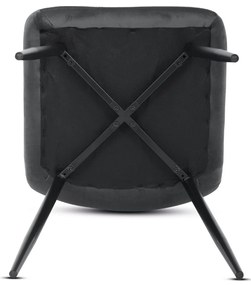 Étkezőszék garnitúra CT-281 GREY4, 4 db