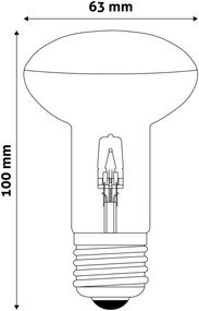 Avide Halogén R63 42W E27 2000h