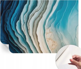 Öntapadós fotótapéta Nappaliba és Hálószobába Harmónia hullámok 104x70