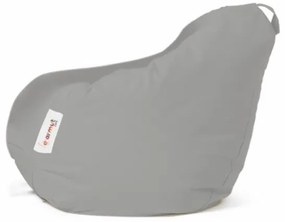 Babzsák 60x60 cm szürke