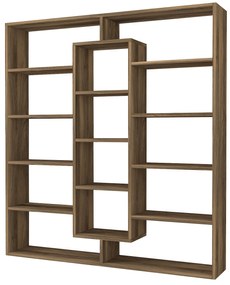könyvespolc Ample - Walnut