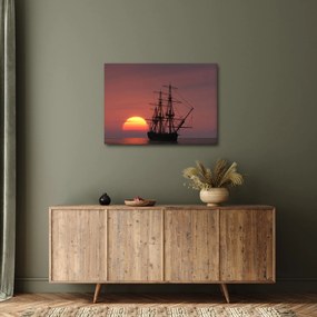 Kép - Középkori hajó (70x50 cm)