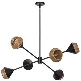 Alora Mood ALM-DAPHNE6-MB - Rudas függeszték DAPHNE 6xE14/40W/230V