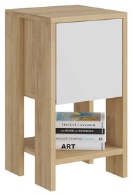 Éjjeliszekrény Ema Sapphire Oak