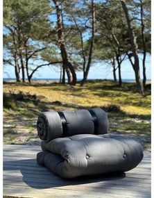 Design OUT™ Buckle Up Dark Grey kinyitható sötétszürke kültéri fotel - Karup Design