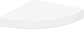 vidaXL fehér MDF lebegő sarokpolc 25 x 25 x 3,8 cm