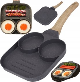 Tojásos Serpenyő, Pancakes Palacsinta És Grill Bacon