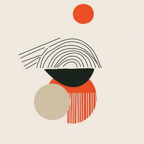 Poszter 50x50cm Központi Nap