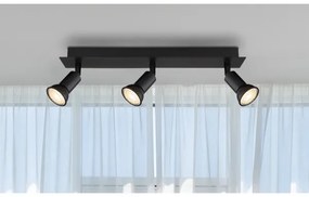 Globo 57998-3 - Spotlámpa DREW 3xGU10/35W/230V fekete