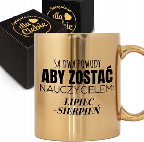 Arany Bögre Ajándékdoboz Okok A Tanításra Tanárnak Különböző Minták