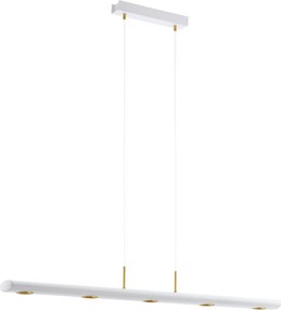 EGLO 39371 CANELAS Modern Led Függesztett Lámpa Fehér, Arany LED IP20