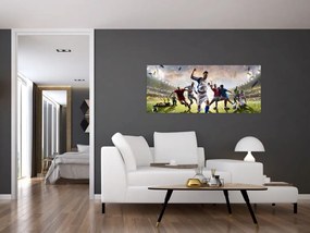 Kép - futball (120x50 cm)