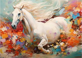 Kép - Egy ló festése (70x50 cm)