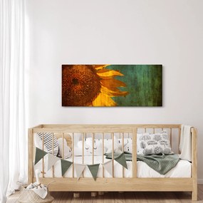 Kép - napraforgó (120x50 cm)