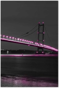 Poszterek 80x120 Lila világítás