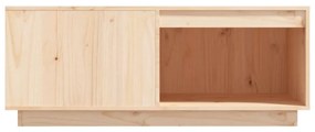 Tömör fenyőfa dohányzóasztal 100 x 101 x 40,5 cm