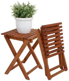 Barna kerti szék szett 2 db-os Tacoma – Garden Pleasure