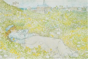 Flizelin tapéta Divatos 3D fali ragasztó Tavaszi pihenés 104x70 Ragasztó