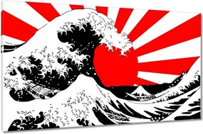 Festmények 120x70 Japán Kamikaze