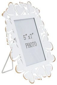 Fehér fém képkeret, 25 x 27,7 cm - Mauro Ferretti