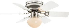 GLOBO0307W UGO Ventilátoros lámpa E27 IP20