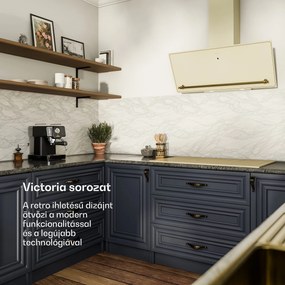 Klarstein Viktoria ferde páraelszívó 90 cm légáram 336 m³/h