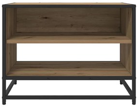 TV szekrény kézműves tölgy 61 x 40 x 46 cm Faanyag