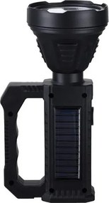 Napelemes lámpa háromlábú állvánnyal - TY-841T - fekete