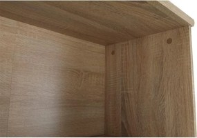 Irattartó zárható szekrénnyel, sonoma tölgy/fehér, JOHAN 2 NEW 10