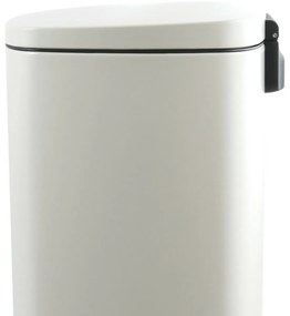 Spirella Pedálový odpadkový koš soft-close Akira 50 l, matt white, 50 l
