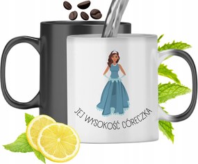 Mágikus Bögre Lányának Színváltós, fényképes nyomattal