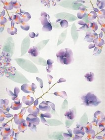 Fotótapéta Glicin virágzó Provence finom dekoráció 206x275 +ragasztó