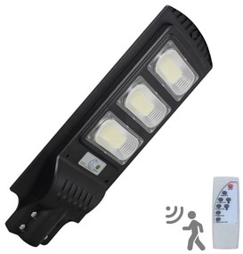 Polux LED napelemes utcai lámpa szenzorral STREET LED/10W/3,2V IP65 + DO SA1570