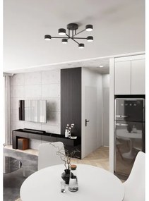 HALO felületre szerelt csillár 6xGX53/10W/230V fekete