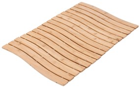 Erga, fürdőszobai bambusz szőnyeg 70x50x1 cm, barna, ERG-07915