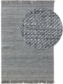 Újrahasznosított anyagból készült szőnyeg Damian Light Grey 80x150
