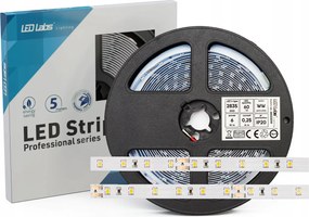 Led szalag LL24V 300LED 3000K 6W Ra80 IP65HS 3LG 5M